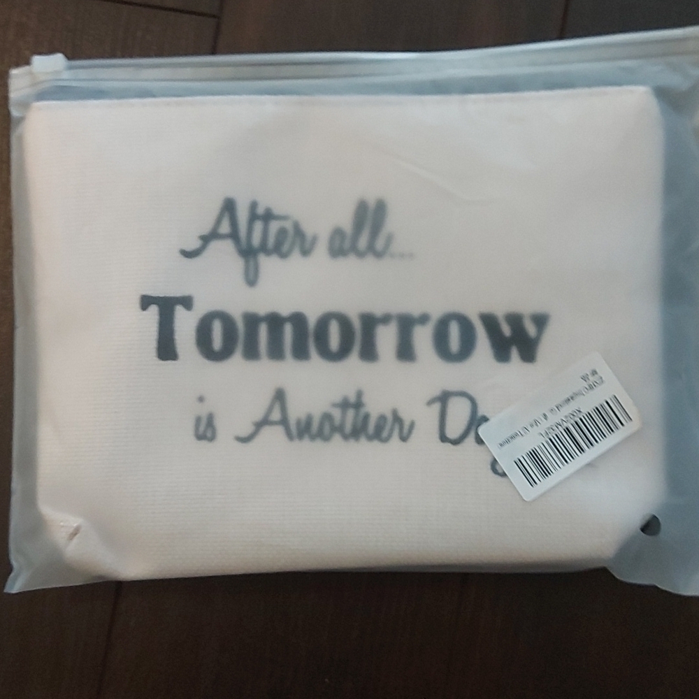 After All Tomorrow Is Another Day Makeup Bag - Picture 7 of 8